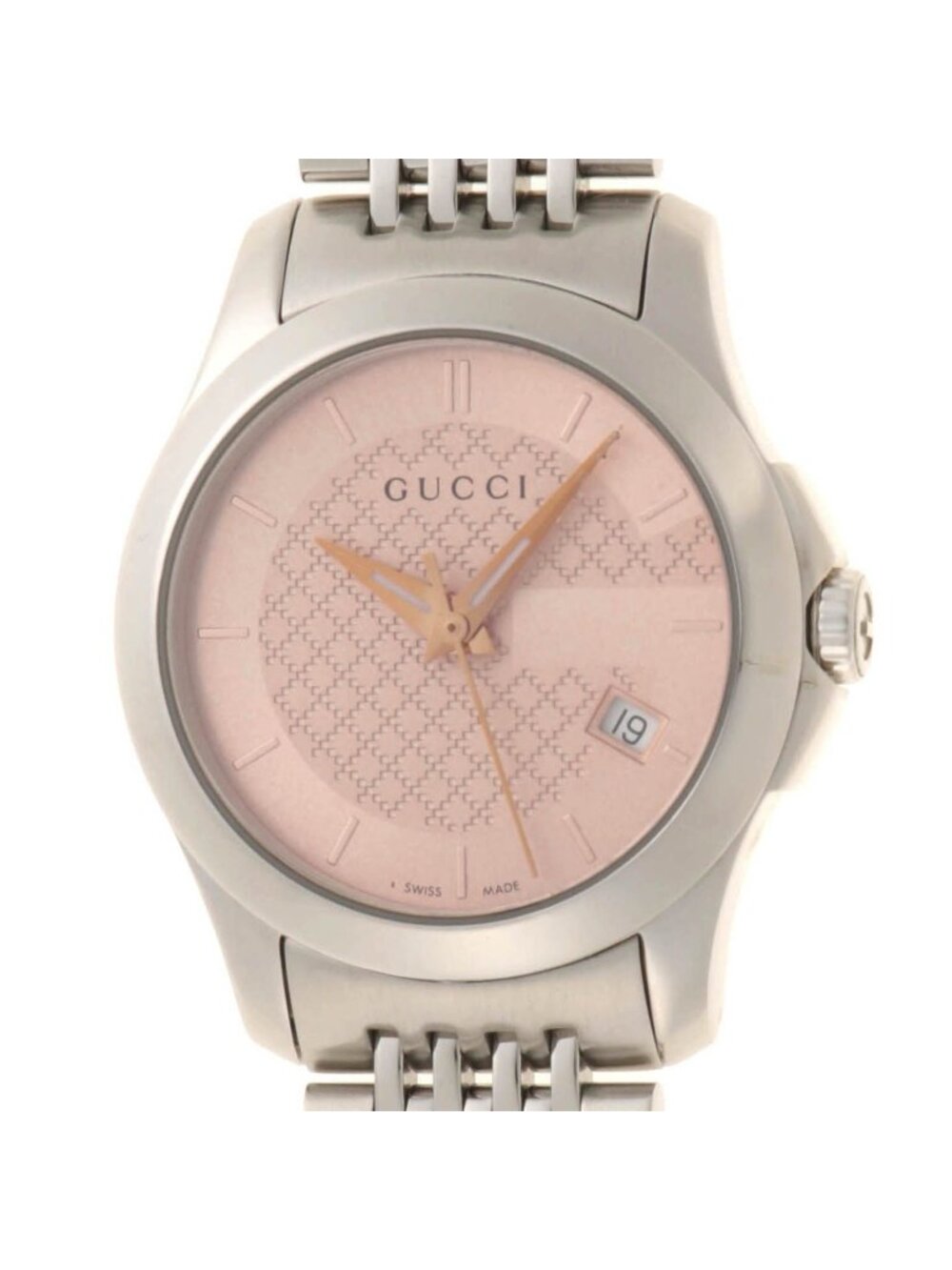 Gucci G-Timeless Watch Pink Stainless Steel Quartz